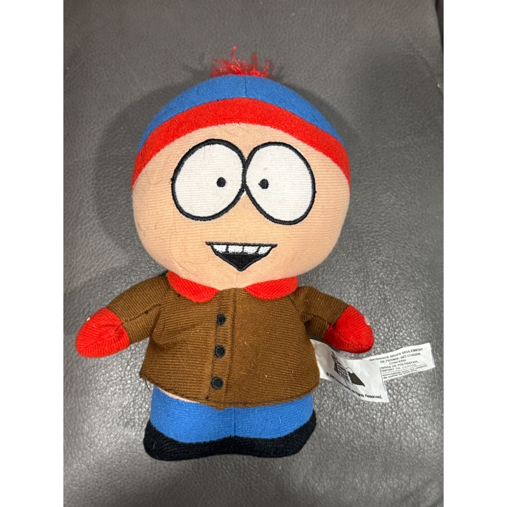 South Park Stan Marsh Plush Toy Stuffed Animal Blue Red Hat